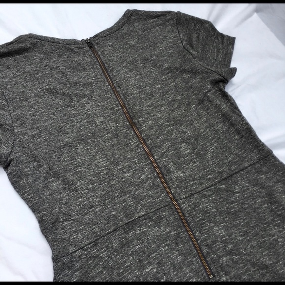 NWTS Heather Grey Med-Length Dress by Halogen - Picture 6 of 6